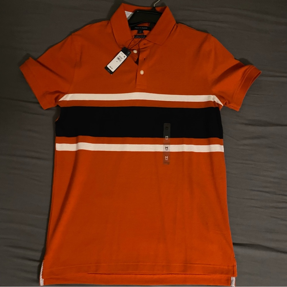 TOMMY HILFIGER POLO COLLARD SHIRT